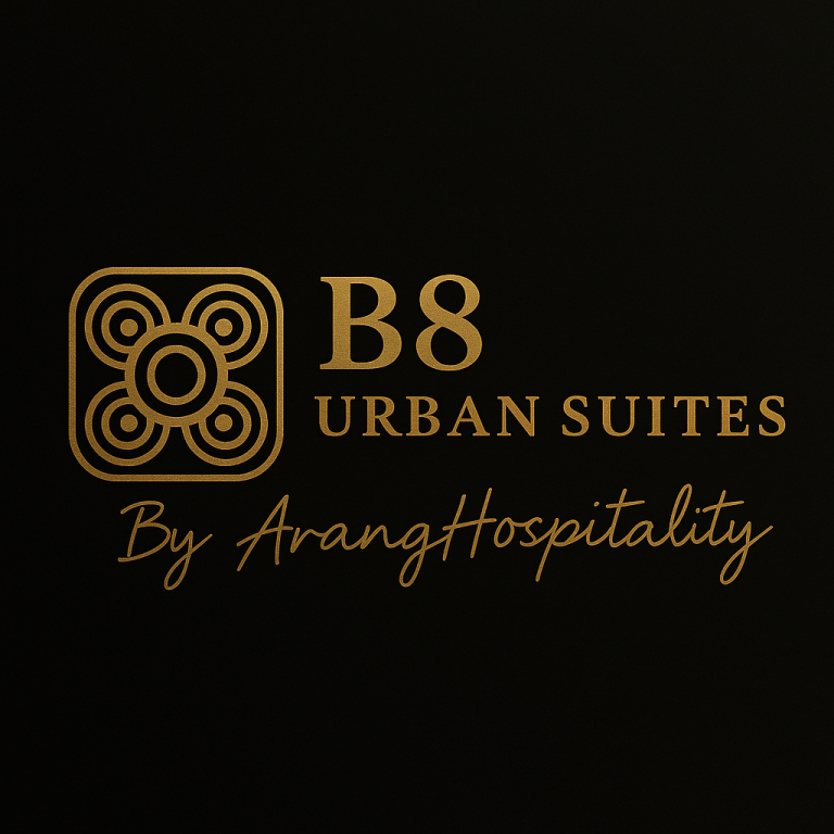 Logotipo oficial de B8 Urban Suites